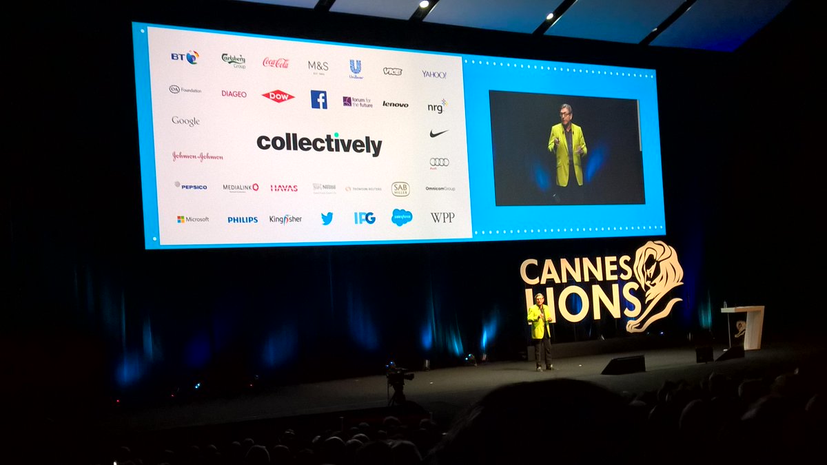 @_collectively - initiative by brands to build better future globally collectively.org <a href="/keithweed/">Keith Weed</a> #canneslions