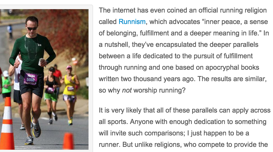 Runnism tweet picture