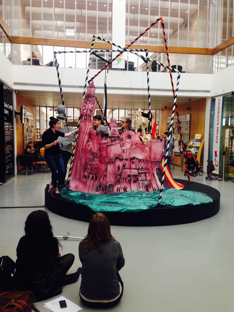 RADA_London's tweet photo. RT @brightsplendor: Rehearsing #ReStaged @Swisslibrary #housinglottery #MATheatreVision @curatorcharlie http://t.co/9exZsdoA7a