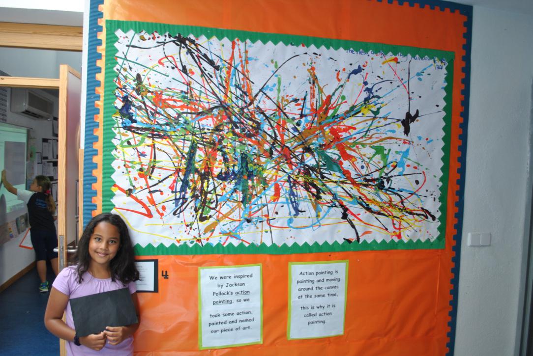 icsprimary's tweet photo. G3 shave et up their own art museum. Fabulous end to great period of learning! Individual and group pieces. Fine art! http://t.co/sVHuZ7QCIC