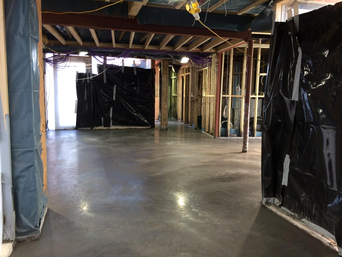 Re_Format's tweet photo. Great to see the polished concrete floor being laid in our new offices, here’s how it’s done https://t.co/TAAM8AR6k1 http://t.co/ziRpgnu7f5