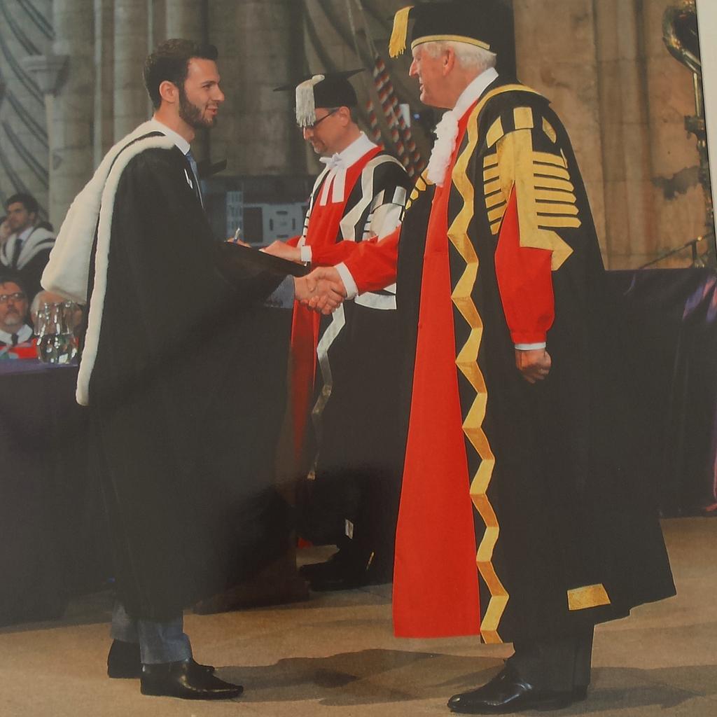 So proud watching our son graduate from <a href="/durham_uni/">Durham University</a>.  A wonderful day to remember in beautiful surroundings. #Durham