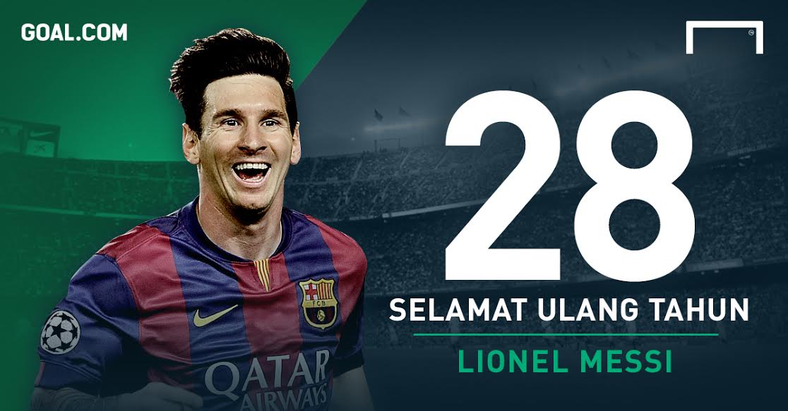 SELAMAT ULANG TAHUN LIONEL MESSI! bit.ly/16AKShX