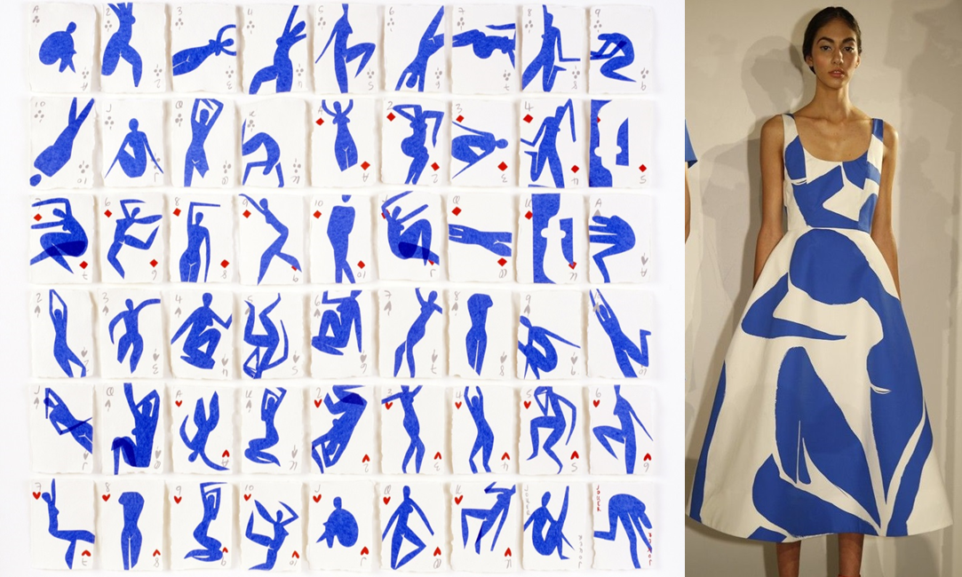 pension historisk svinekød RHGNYC on Twitter: "@hollyfrean A Pack of Blue Figures (Ode to Matisse  No.4), just like @aliceandolivia's lovely Matisse inspired dress!  http://t.co/vJoLbzxWws" / Twitter