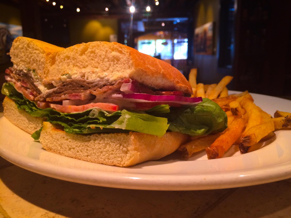 Come try the Gyro Hero with fresh tzatziki, bacon, lamb lettuce tomato and onion on a hoagie. $9.99