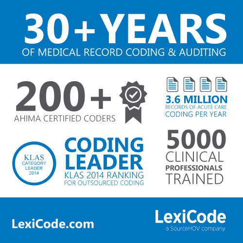 SourceHOV's tweet image. Did you know? #LexiCode, a @SourceHOV co, KLAS category leader for outsource coding - trust the experts #ICD10