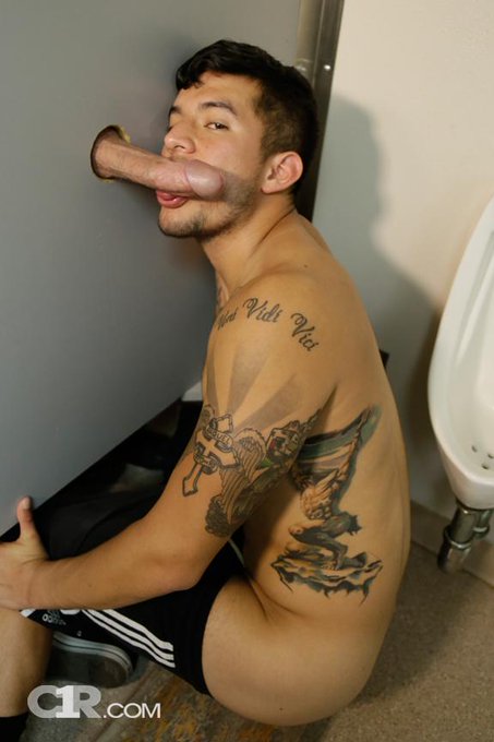 4 pic. #Hunk #JoeyRico Watch Scene 1 of #GloryDays now! Joey really knows how to suck a mean dick! >