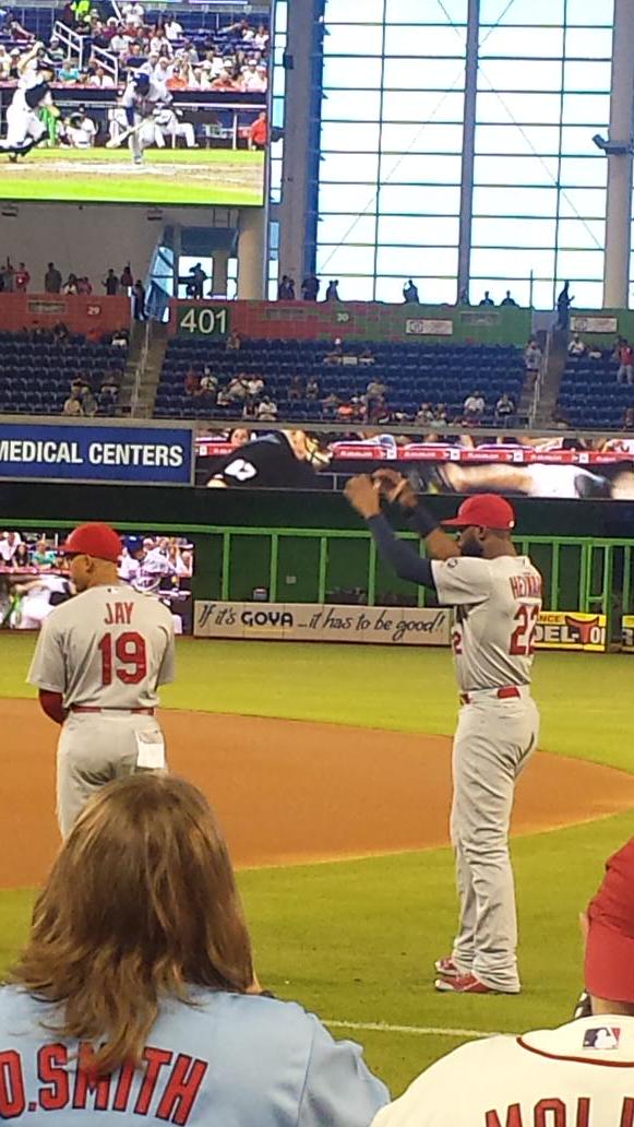 tgraymu's tweet photo. @Andy enjoying this little gem and taking in the Cardinals in Miami! !!! http://t.co/ngDCGMfeHl