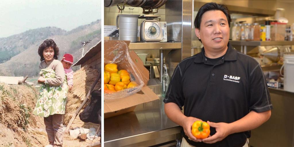 BASFCorporation's tweet photo. Feeding the world: for one BASF scientist, it's personal. Read Bryan DiMenna's story. http://t.co/UuY56TrT4e #SCS_CH http://t.co/gNcwzkfAH1