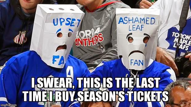 marcotwentysix's tweet photo. It's Leafs Hatred Wednesday everybody!!! #LeafsSuck #MapleQueefs #MapleGolfers http://t.co/7QBJLLQlMl