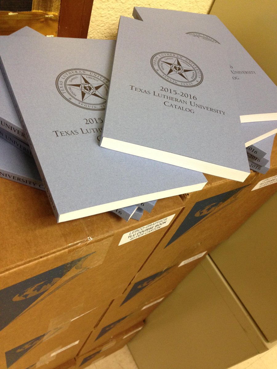tluorientation's tweet photo. #TLU19 Your official denim TLU Catalog has ARRIVED!!! Everyone will get a personal copy at #tluorientation!! http://t.co/ilwp1KEd3g