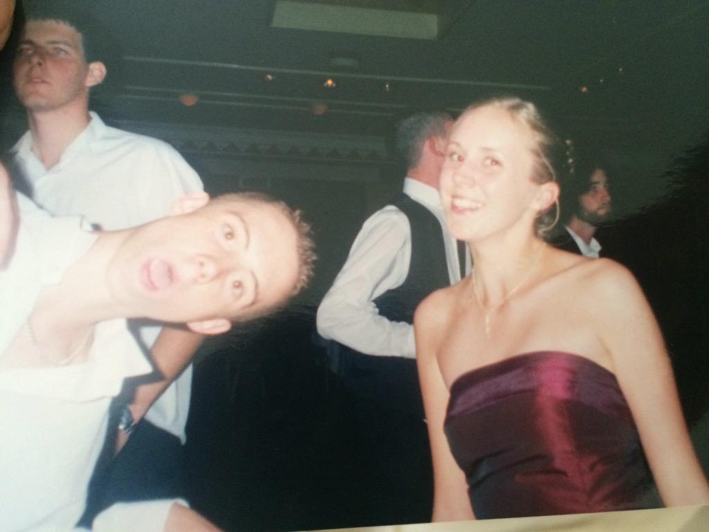 youngmaria84's tweet image. Debs, 14 years ago.. One of these is getting married tomorrow and the other is my date ❤️ #BFFs #goodgoing 🎩👰🏻👯