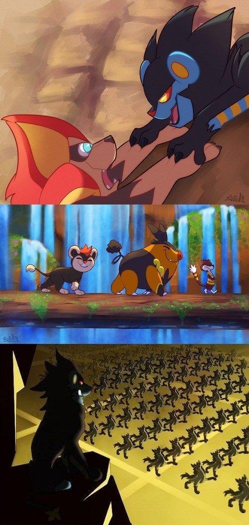Lion king pokemonversion