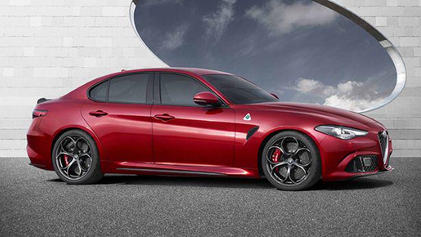 BBC_TopGear's tweet photo. This is the brand new 503bhp Alfa Romeo Giulia. 0-62mph in 3.9 seconds anyone? http://t.co/3CQ2h73oPv http://t.co/PGyuvVoL3g