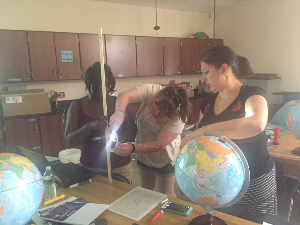 Investigating angles of incidence at msp #MSPAMP15