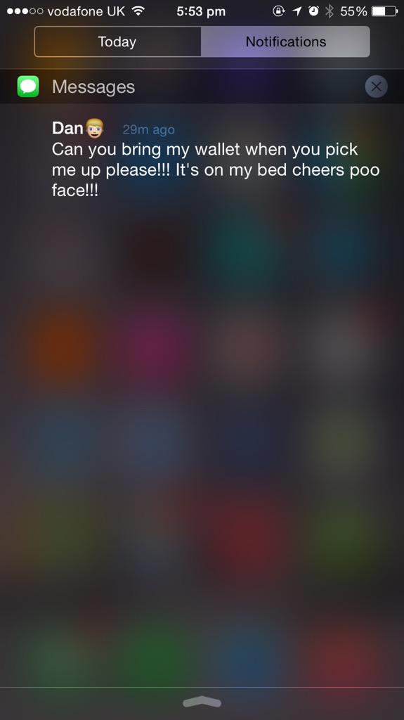 bethaanychivers's tweet photo. My brother sends me the cutest texts💓 http://t.co/lBVT9ag6Qa