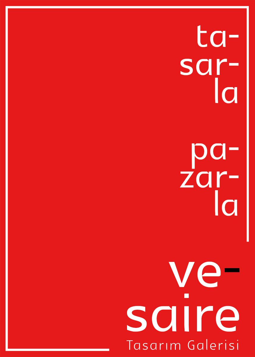 Vesaire Tasarım Galerisi tasarımcılarla buluşmaya hazırlanıyor! #hayatpaylastikcaguzel #tasarlapazarla