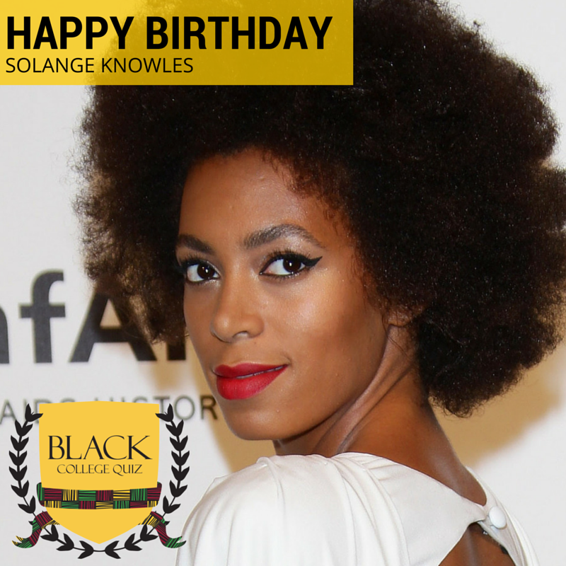 Happy Birthday Solange Knowles. 