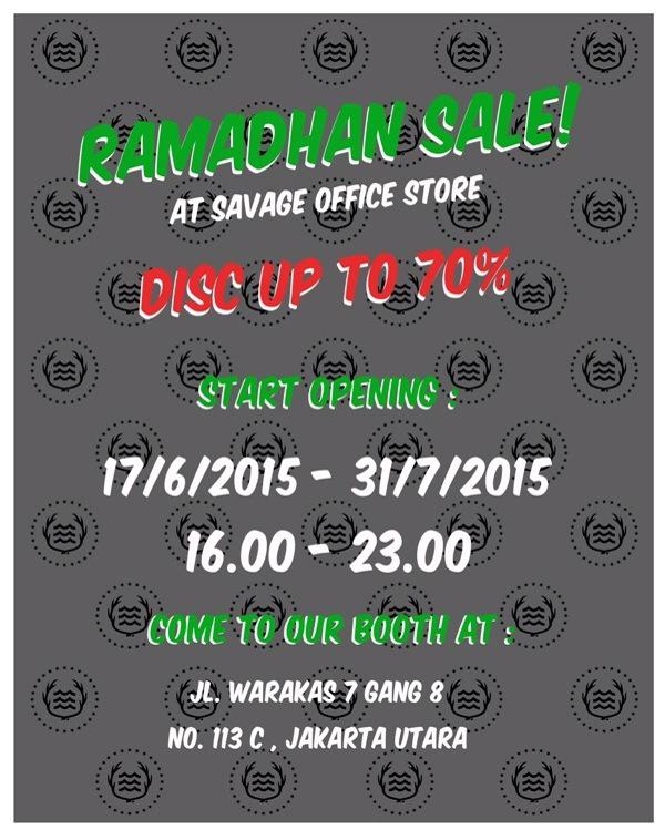 Yang abis teraweh terus mau jalan" mampir aja ke both kita, banyak brand yang di disc up to 70% selected item