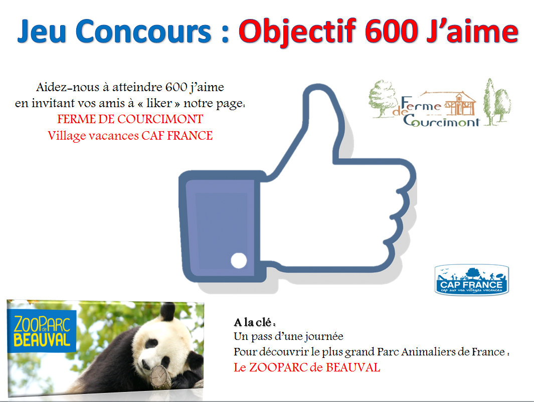 Courcimont's tweet photo. Jouer et tenter de gagner vos entrées à @zoobeauval , rejoignez nous vite sur #Facebook http://t.co/xPCnByKd0X