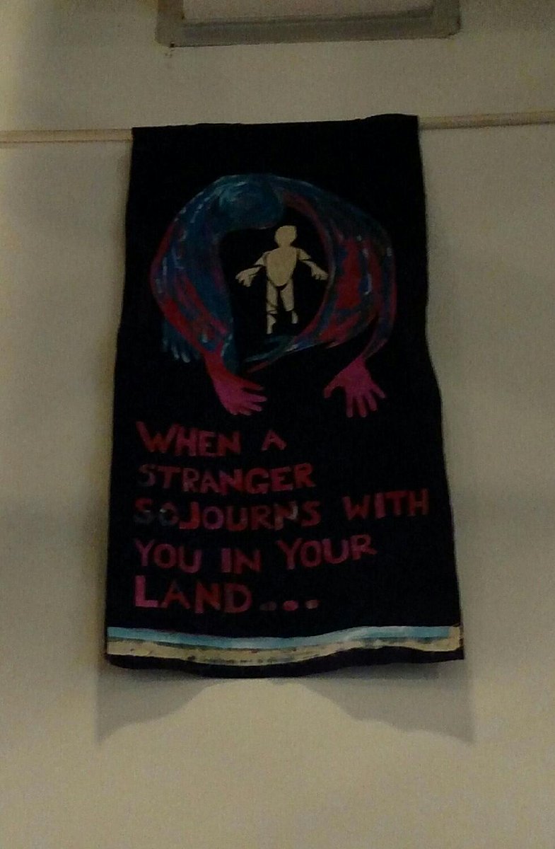 SWDenverYL's tweet image. Today's theme hanging above us! #Immigration #YLHorizons #ImmigrationReform