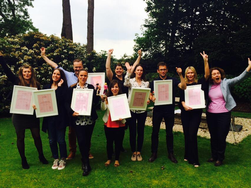 2nd group to be T2T Gold certified! So proud!! #hkmacademy @DianeVanGool @jaakke_anne