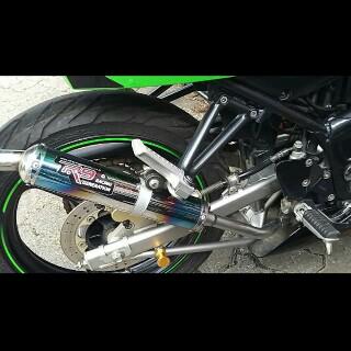 jual knalpot ninja R9 mugello niih masih mulus,,  minat mention ????