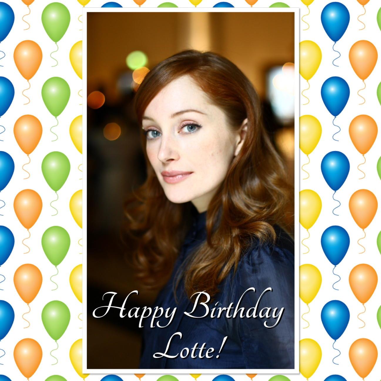 Happy Birthday to the Fabulous Lotte Verbeek! 