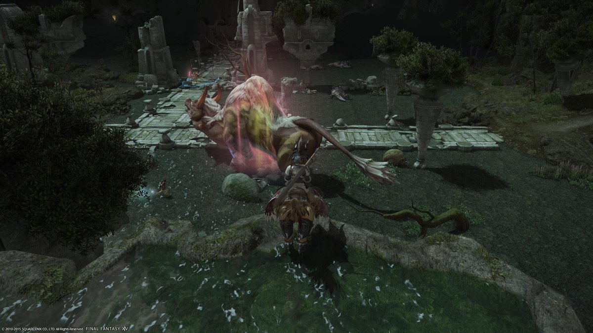 yoshi_110202's tweet photo. すげぇデカいモンスターいた #FF14 http://t.co/xOcjn95SvI