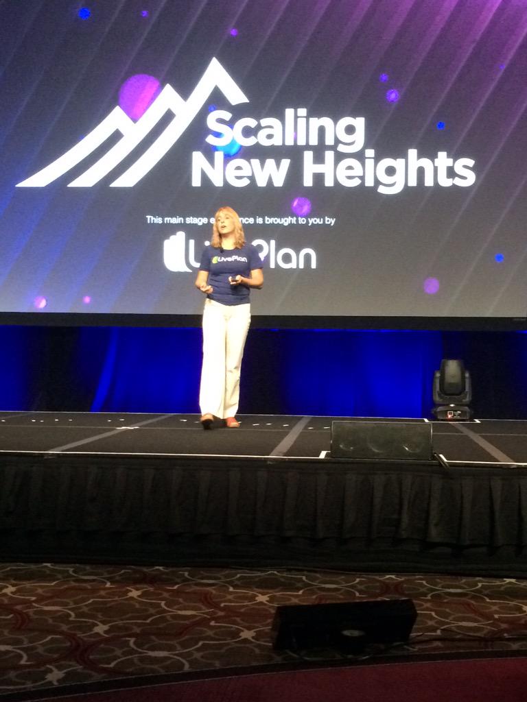 IamTwoShoes's tweet photo. @mommyceo doing the keynote at #SNH15 @LivePlanEA @iamcarolina http://t.co/01KM3y9Gxk