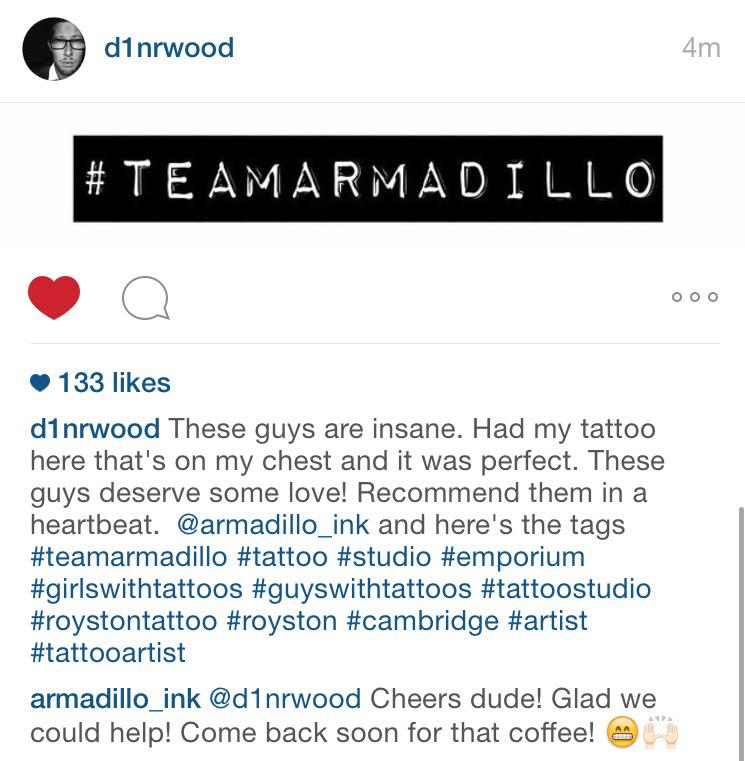 armadilloink's tweet photo. Another happy customer! If you're not already on our new Instagram, go follow us with the username @armadillo_ink http://t.co/cQUrPU88YD