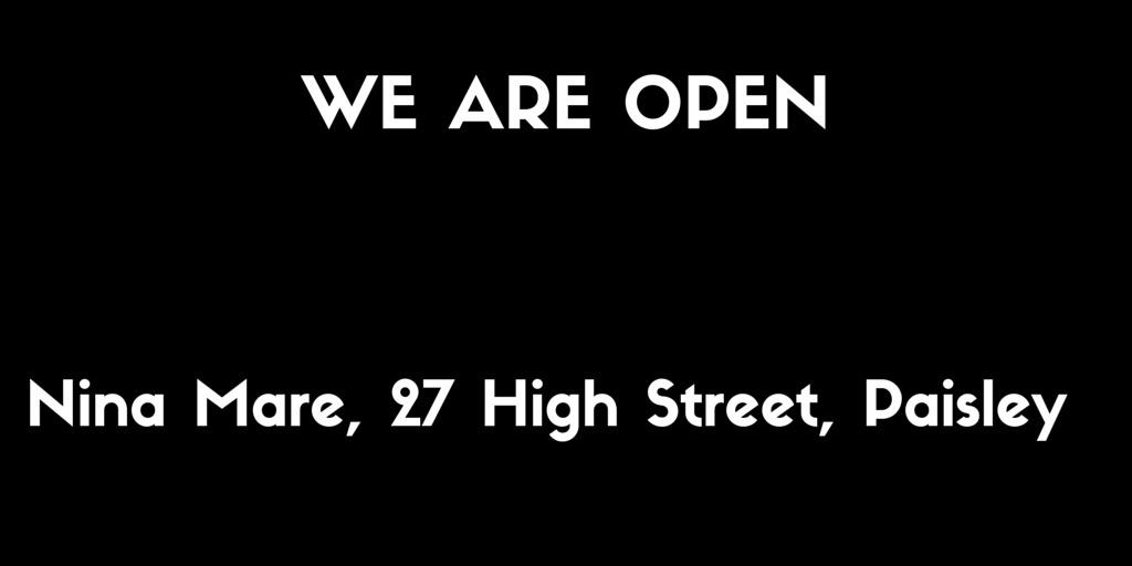 NinaMareLtd's tweet photo. We are open! Come and visit us #IncubeRen http://t.co/pjhzrwIjAa