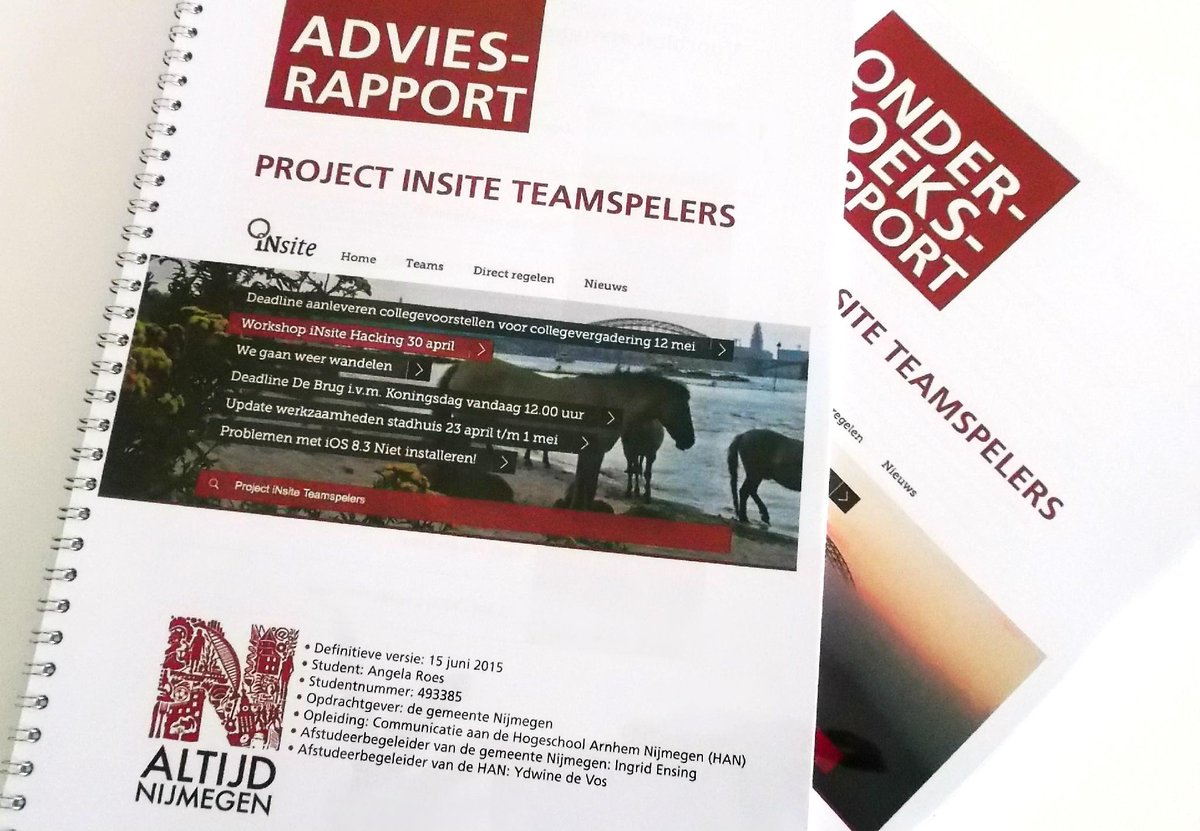 'Bachelor of Communication' in the pocket <a href="/HANFEM/">HAN FEM</a> Afgestudeerd bij <a href="/gem_Nijmegen/">Gemeente Nijmegen</a> met een 9 :-)