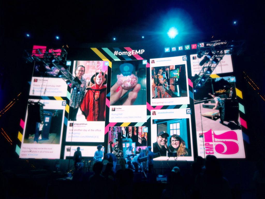 chairmanquan's tweet photo. Celebrating 15 years of awesomeness. Experience Music Project Museum 15th Birthday. Seattle Center. #omgEMP #Seattle http://t.co/BWsbHmo9xv