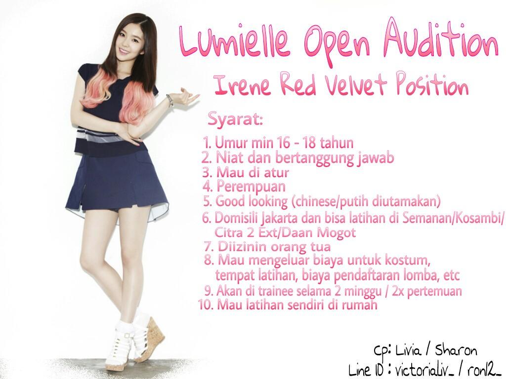 @GIHEIX_DC hi~ tolong bantu RT ya kita lagi cari member untuk posisi Irene RV ^_^Thankyou~