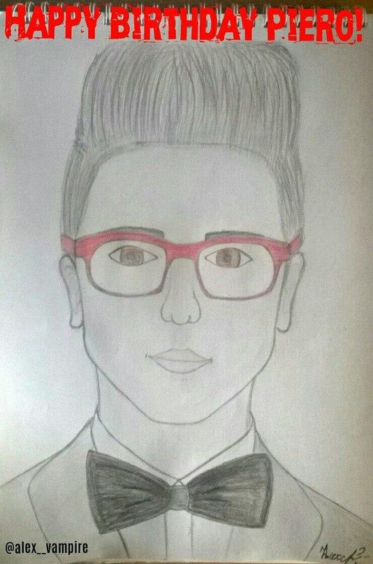 Happy birthday !! I love you!!))!  Thank your mom that we have such a wonderful Piero     