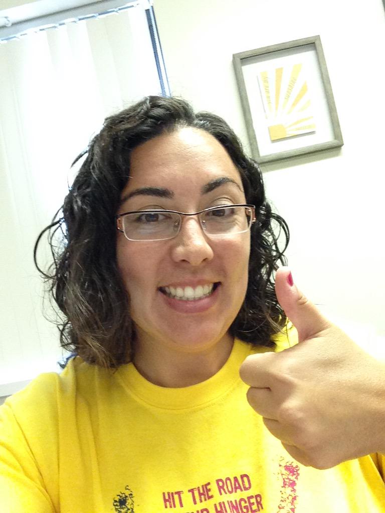 ginarapstokes's tweet photo. @hardlynormal I'm excited can you tell?!?! #RideandRun #luvmyjob http://t.co/cWIvN1TfrP