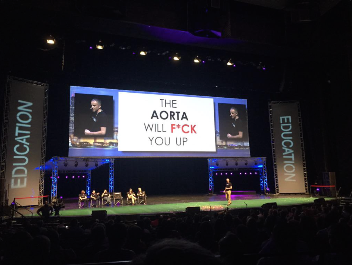 srrezaie's tweet photo. 2 things for ur career:
"Behave as u want to be remembered"
"The Aorta will F@CK you up" @cliffreid #smaccUS #FOAMed http://t.co/edIwBIyG8B