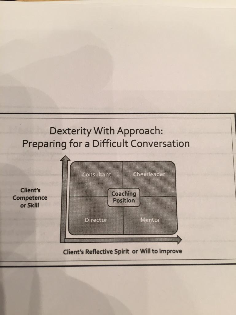 SolutionTree's tweet image. RT @bjorth: Another good one from @mbayewitz #atplcmn #atplc for Preparing for a #DifficultConversation