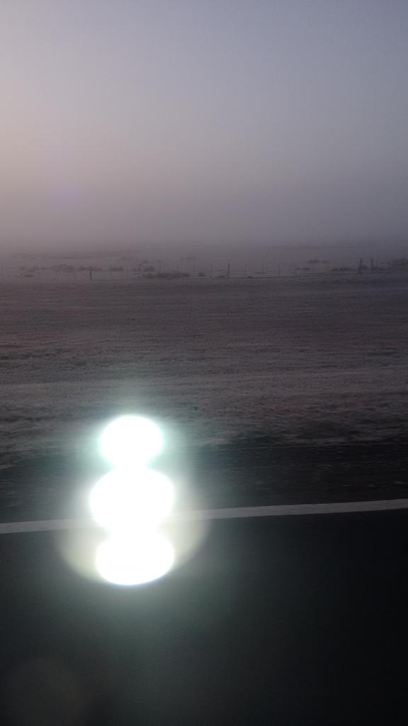 HermanHeim's tweet photo. Dijo el patrón a las 6 am si no heló tanto como ayer http://t.co/9dtuBwpDkh