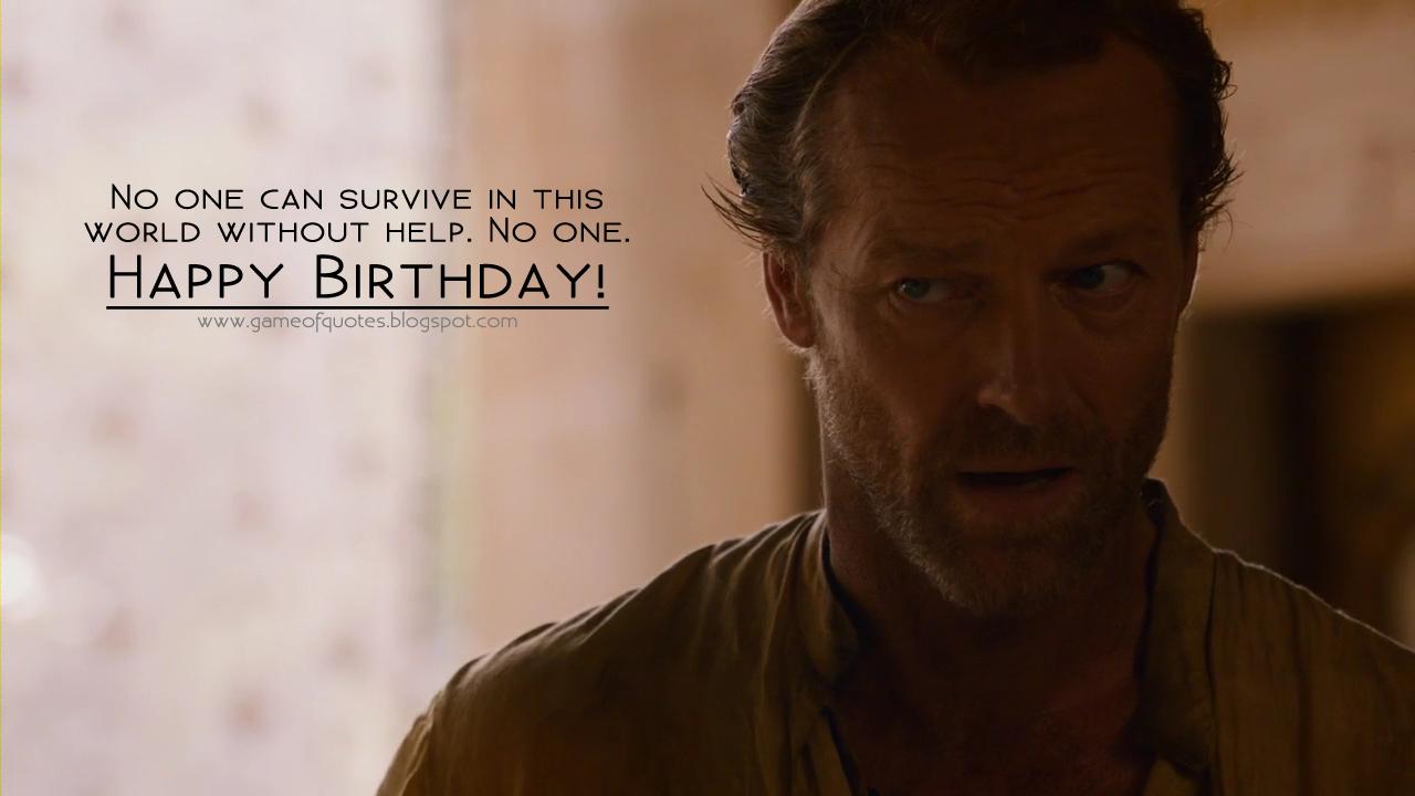 Happy Birthday Iain Glen!  