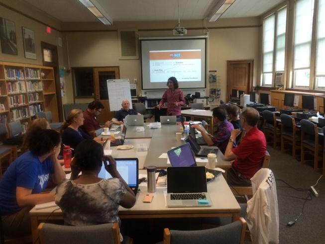 lisabakerroeper's tweet image. #Roeper #Reactlearning Great summer PD in creating simulations through React Learning