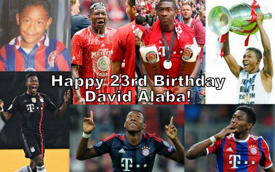 Happy Birthday, David Alaba! 