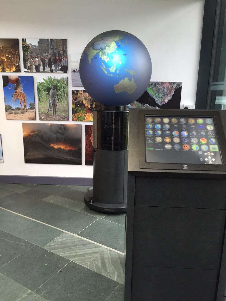 SEELeeds's tweet photo. We're very excited about our new OmniGlobe in the School L8 Foyer! http://t.co/ggGvwoyzk6