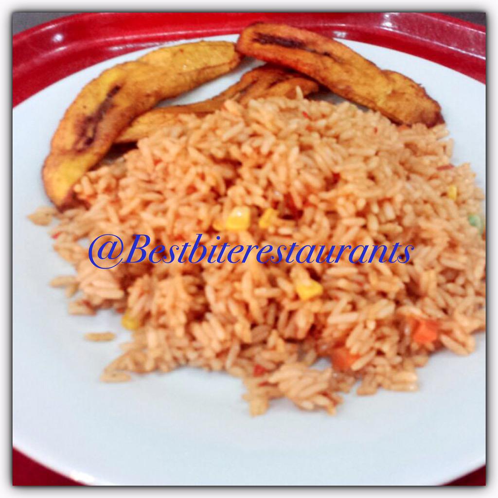 bbite2005's tweet image. Fresh Jollof rice and plantain on fleek ! 😜😜😜😜
Bestbite !first for taste!
#Bestbiterestaurants #Bestbitefirstfortaste