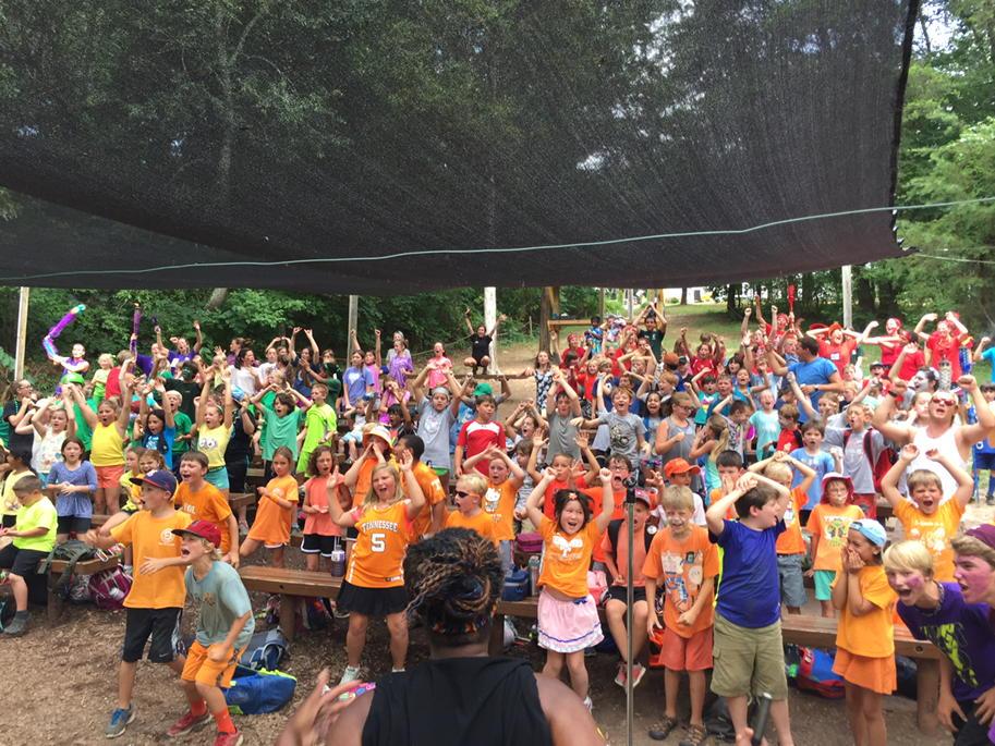 JonathanDHodge's tweet photo. Because who doesn't love watching your @TatesCamp counselors eat gross stuff? #TatesCVW http://t.co/C8O05vgFND