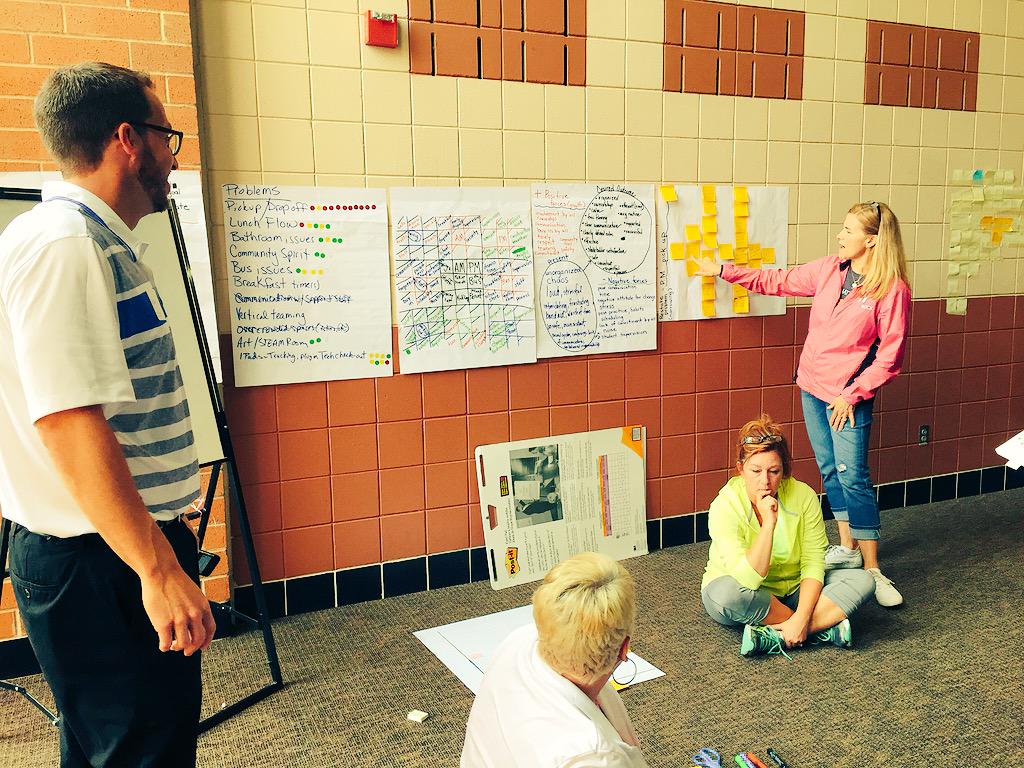 StatsMonkey's tweet image. @bretdom and Team tackling a probletunity! #langfordlearning #continuousimprovement