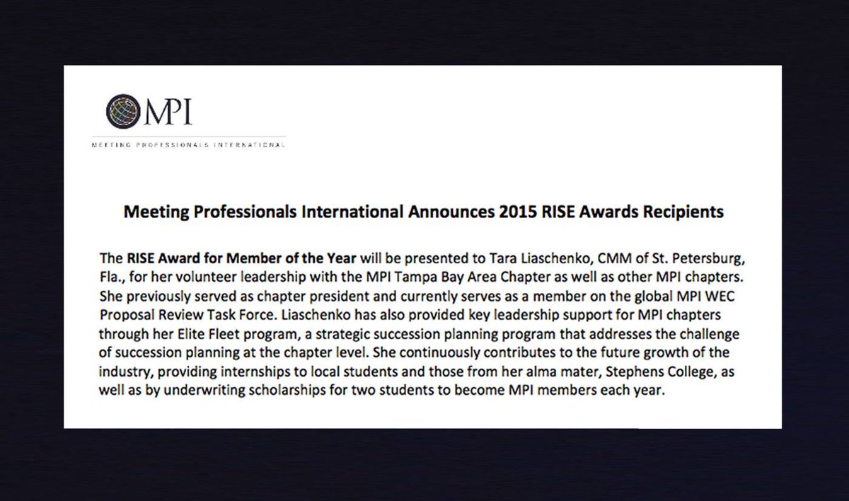 The Link Events tweet media