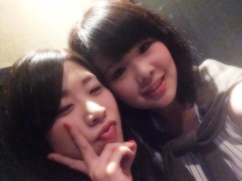 maaya1262's tweet photo. しーたんと久々呑み♡うれしーなー♡ http://t.co/e7kYiBhKYG