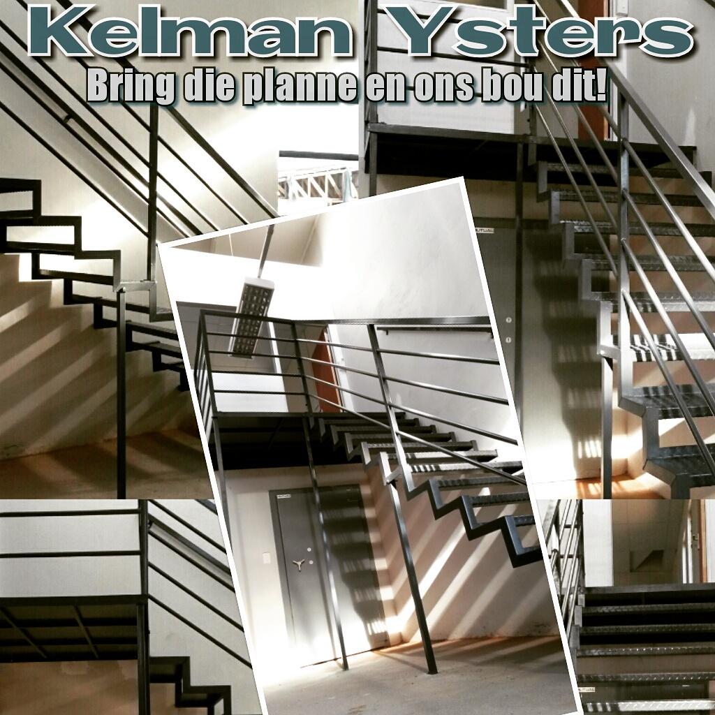 KelmanTrust's tweet photo. Our first staircase. Growing our buisiness! For your steel products, bring the plans and we produce it! @KellermanMJ http://t.co/ZxDCYAUj8Q